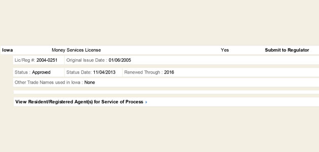 License