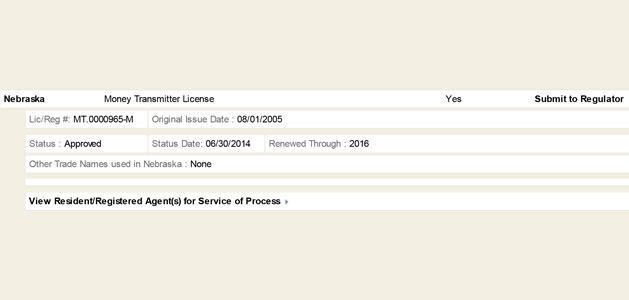 License